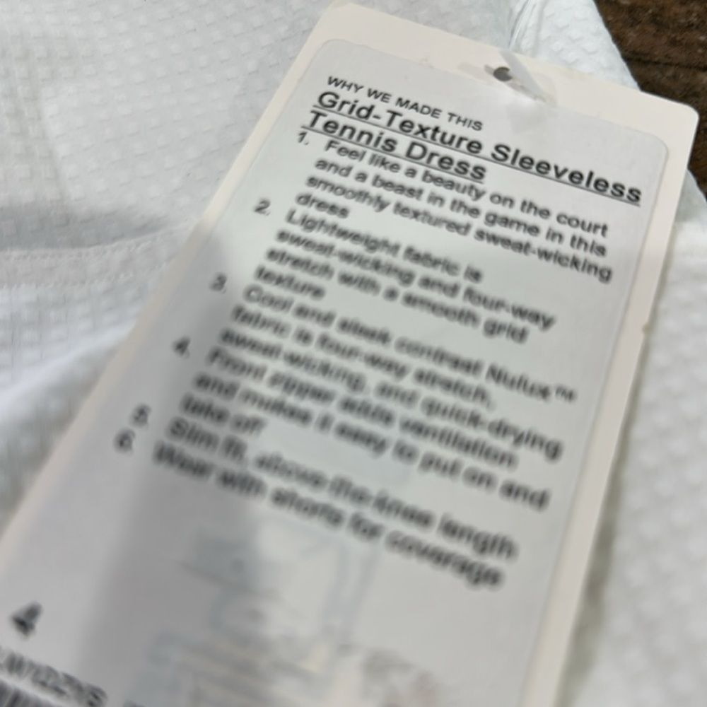 lululemon athletica White Mini Dress - Picture 6 of 6